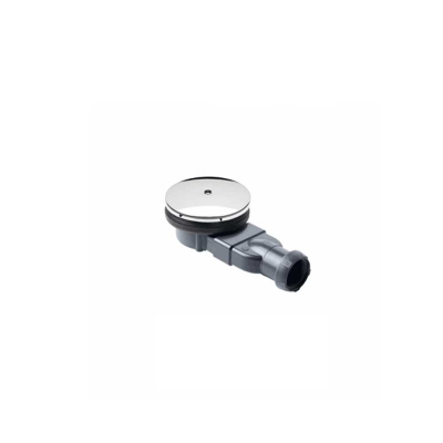 Vidage chromé pour receveur de douche 90 mm