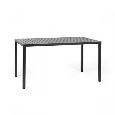 TABLE CUBE 140X80 ANTRACITE