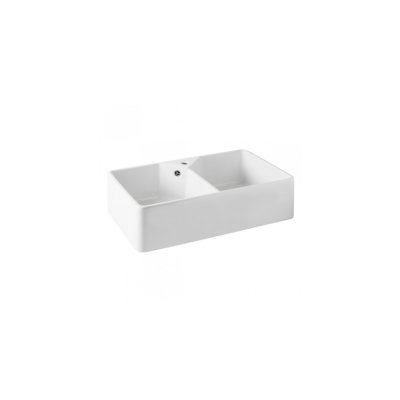 EVIER FARMHOUSE 2C AC VIDAGE BL