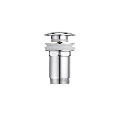 Vidage clic clac LUXE chromé pour lavabo