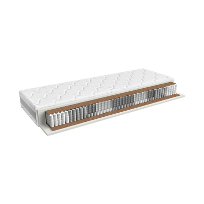 Matelas en mousse profilée ressorts multipoches indépendants H3 dur LUMNIS ACTIVE 160x200 cm