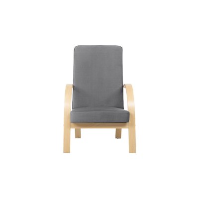 Fauteuil JEFF II gris FANCY 90