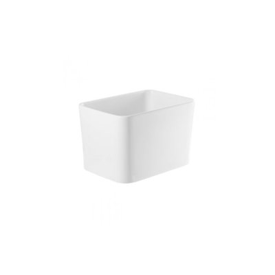 Lavabo céramique TRIBO blanc rectangulaire 60x42x38 cm