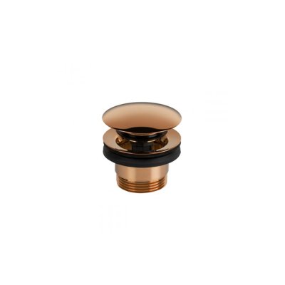 Vidage pour lavabo TIC TAC cuivré universel diamètre 6.3 cm