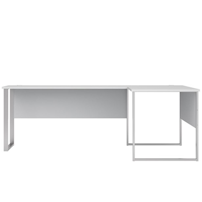 Bureau angle OFFICE LUX gris clair 223x170x77 cm