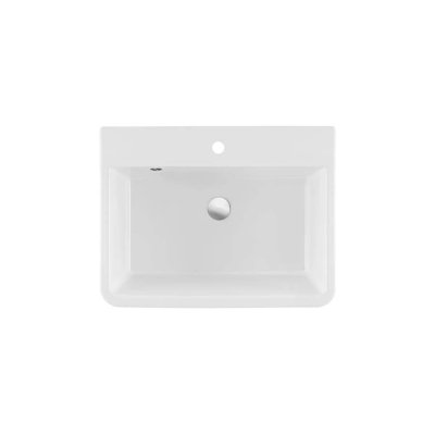 Evier UTILITY blanc avec vidage 66x51 cm