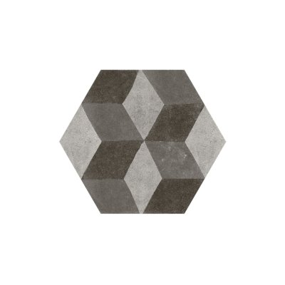 Grès mat FI DECO GREY 25X21,6 cm