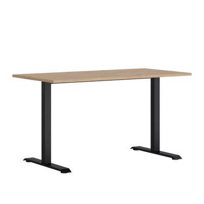 Bureau SPACE OFFICE chêne rustique 140x68x75,5 cm