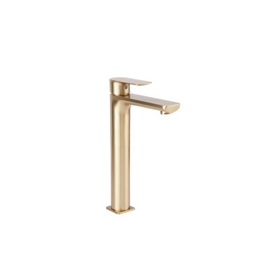 Mitigeur lavabo LUSO allongé Doré