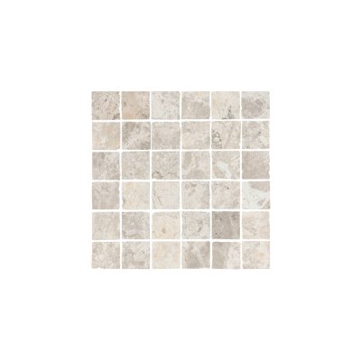 Grès satiné NA WHITE MACROMOSAICO ANTICATO 30x30 cm