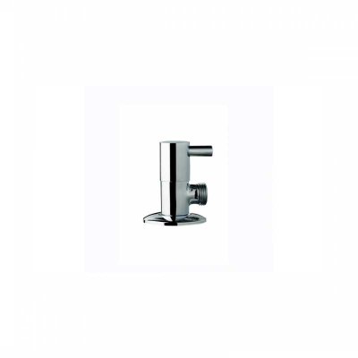 Robinet laiton TUBE chromé equerre 1/2
