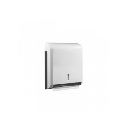 Distributeur d'essuie-mains abs LUXE blanc mural 26.5x34x11 cm