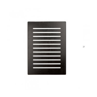 Caillebotis pour receveur de douche CTBH STRADO wengé E6 rectangulaire 97x69 cm