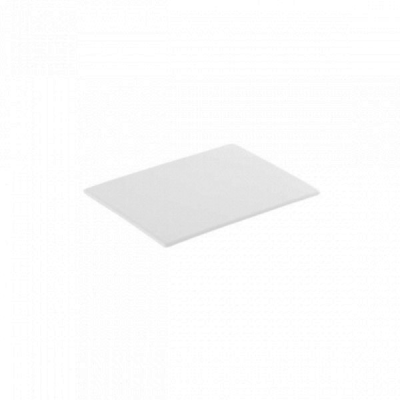 Couvercle pour lavabo céramique VISTA blanc rectangulaire 32.5x20 cm